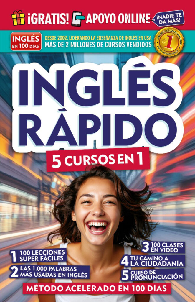 Inglés rápido. 5 cursos en 1. Inglés en 100 días