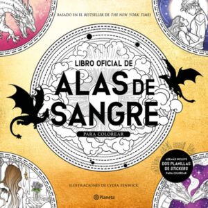 Alas de sangre. Libro para colorear