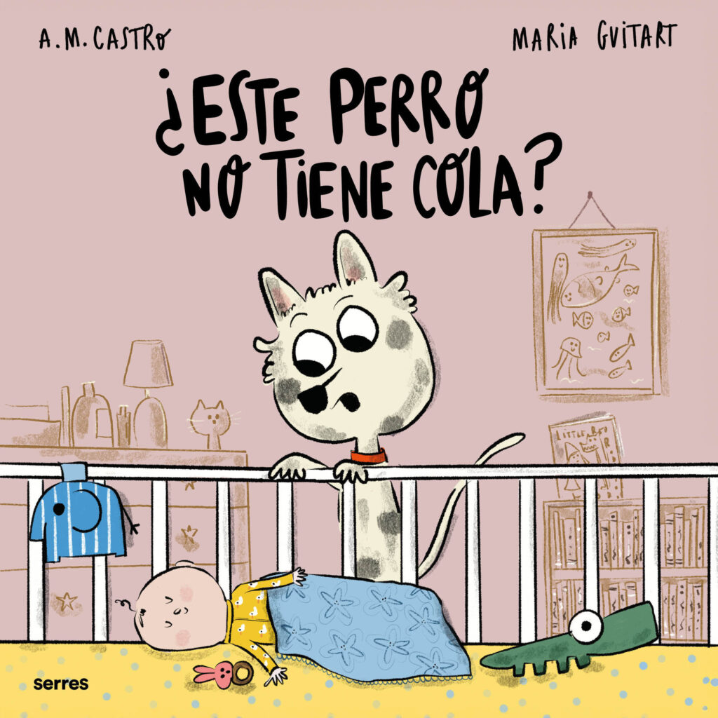 ¿Este perro no tiene cola?
