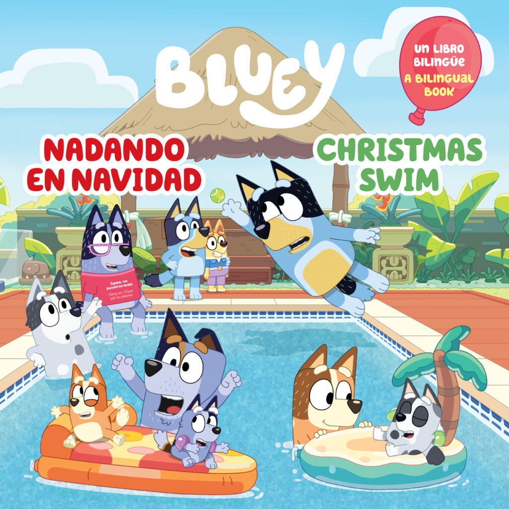 Bluey: Christmas Swim/Nadando en Navidad