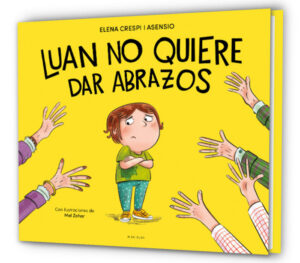 Luan no quiere dar abrazos