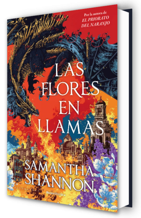 Las flores en llamas