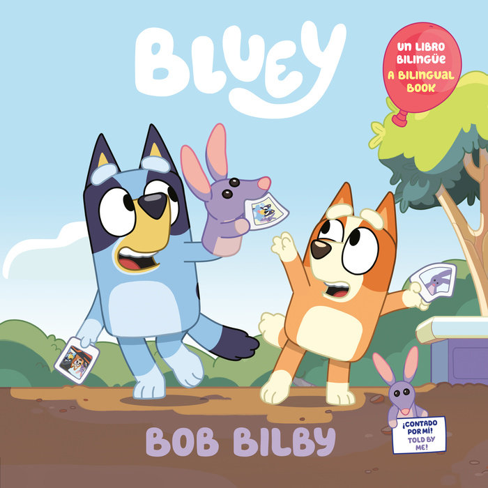 Un libro bilingüe de Bluey